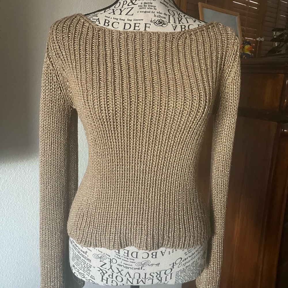 Women's Tan Sweater